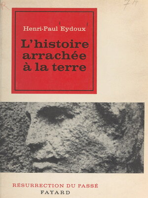 cover image of L'histoire arrachée à la terre